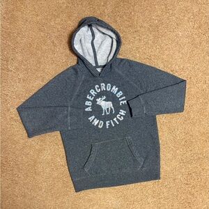Abercrombie girl Gray Hoodie with bling logo